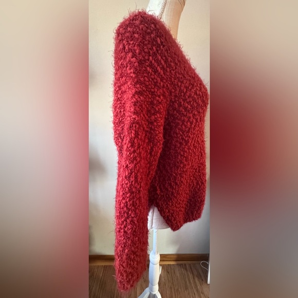 Altar’d State soft fuzzy Women's Sweater. 3/4 sleeve. Size S/M VGUC - Picture 2 of 10